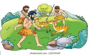 Early Man Hunting Stock Illustrations, Images & Vectors | Shutterstock